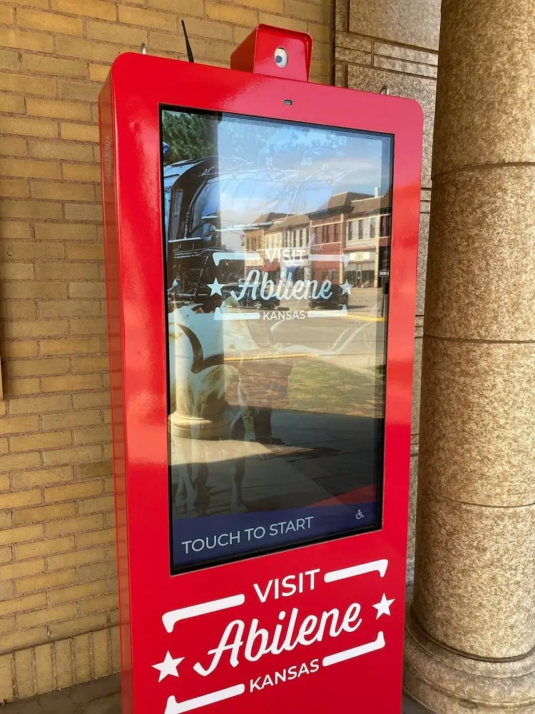 Visit Abilene kiosk