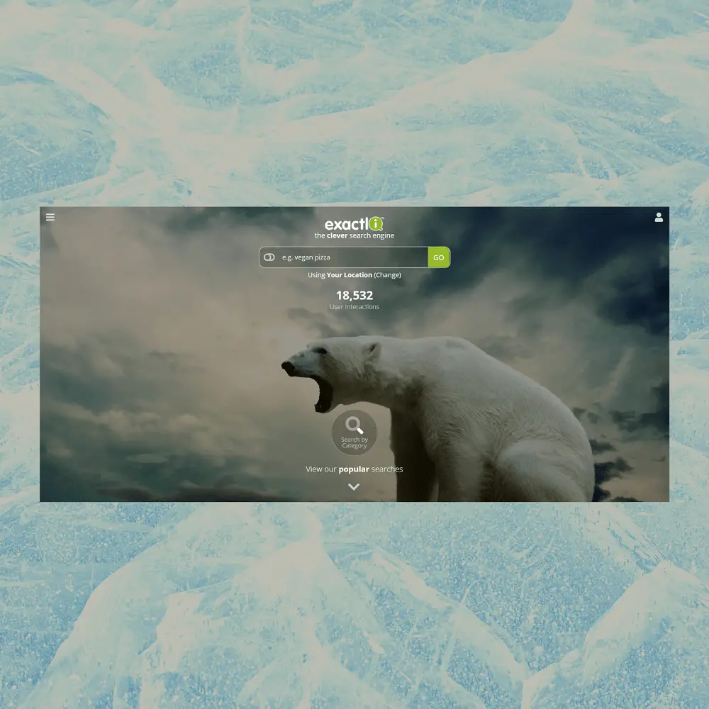 A search engine built for client