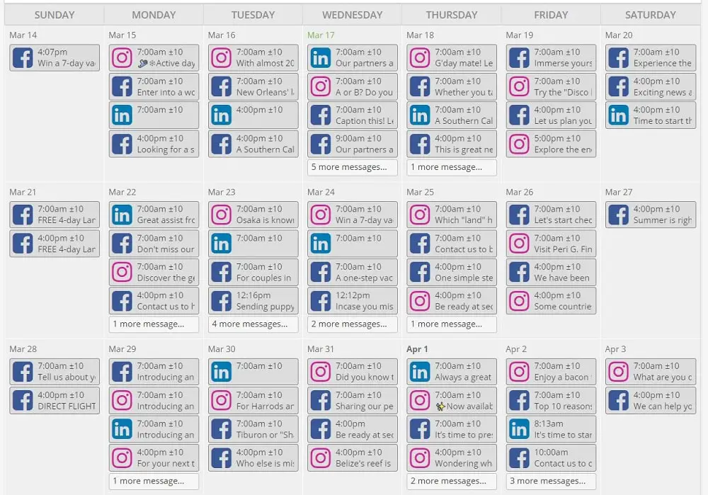 My desktop screenshot when I’m working on social media