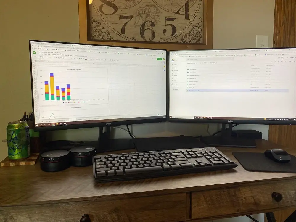 Work from home setup