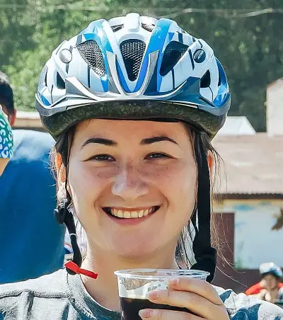 Carmel Young from An e-bike tour guide company